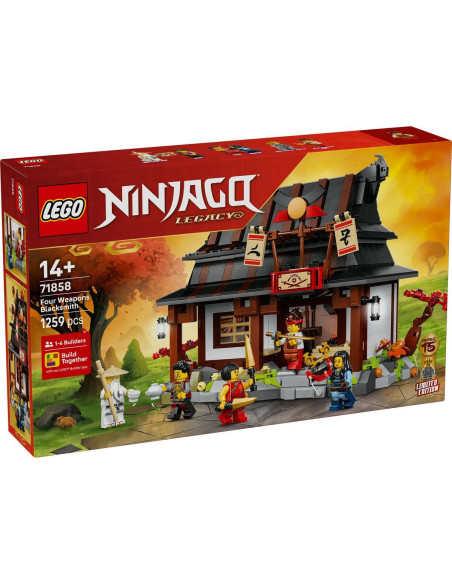 LEGO-71858,Legi Ninjago Fierarul Patru Arme La A 15 A Aniversare 71858