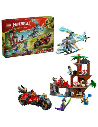 LEGO-71857,Lego Ninjago Lupta La Casa Din Copac Cu Vehicule Ninja 71857