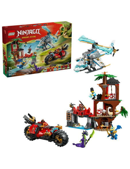 LEGO-71857,Lego Ninjago Lupta La Casa Din Copac Cu Vehicule Ninja 71857