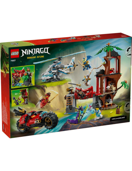 LEGO-71857,Lego Ninjago Lupta La Casa Din Copac Cu Vehicule Ninja 71857