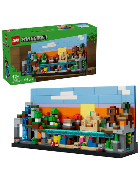 LEGO-21589,Lego Minecraft Minibiomuri 21589