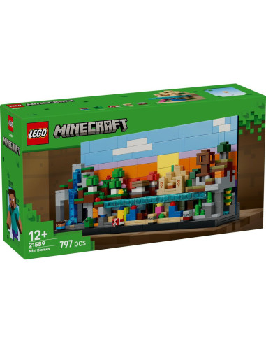 LEGO-21589,Lego Minecraft Minibiomuri 21589