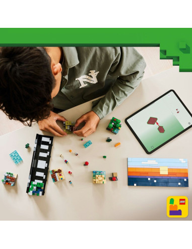 LEGO-21589,Lego Minecraft Minibiomuri 21589