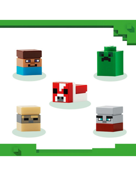 LEGO-21589,Lego Minecraft Minibiomuri 21589