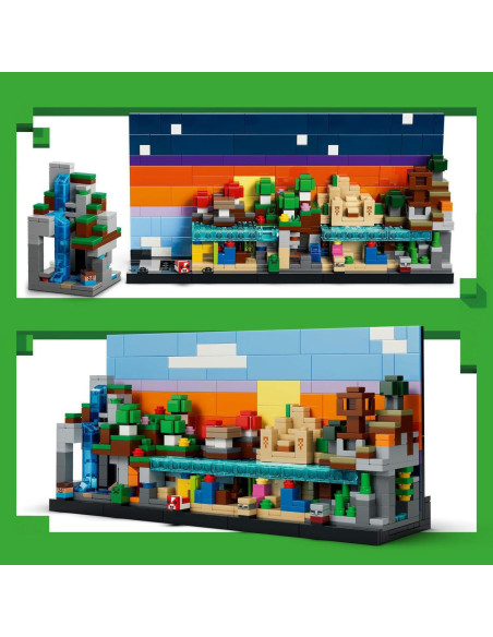 LEGO-21589,Lego Minecraft Minibiomuri 21589