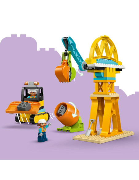 LEGO-10476,Lego Duplo Santier Si Vehicule De Constructii 3 In 1 10476