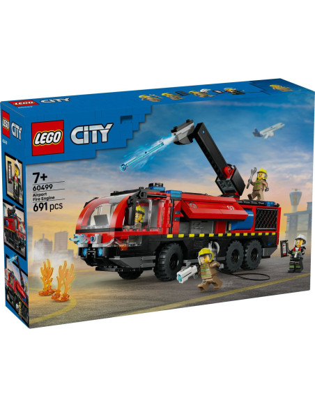 LEGO-60499,Lego City Autospeciala De Pompieri La Aeroport 60499