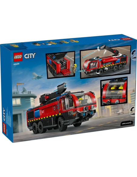 LEGO-60499,Lego City Autospeciala De Pompieri La Aeroport 60499