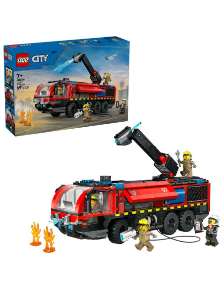 LEGO-60499,Lego City Autospeciala De Pompieri La Aeroport 60499