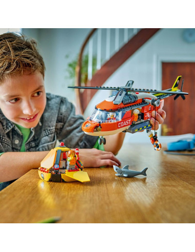 LEGO-60503,Lego City Elicopter Al Pazei De Coasta 60503