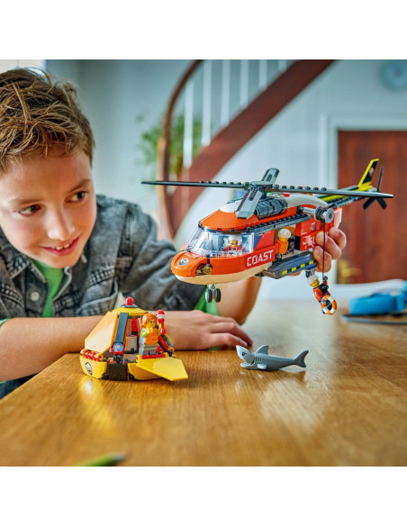 LEGO-60503,Lego City Elicopter Al Pazei De Coasta 60503