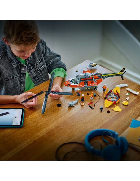 LEGO-60503,Lego City Elicopter Al Pazei De Coasta 60503