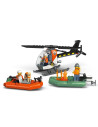 LEGO-60504,Lego City Barca De Salvare Si Elicopter Ale Pazei De Coasta 60504