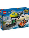LEGO-60505,Lego City Avion Autospeciala De Service Si Aeroglisor In Versiuni Adaptate 60505