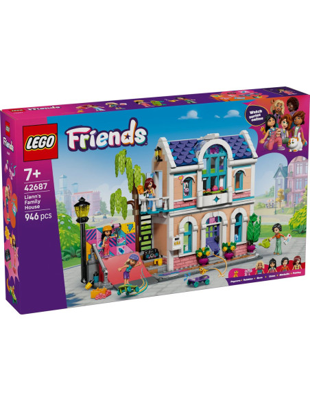 LEGO-42687,Lego Friends Casa Familiei Lui Liann 42687
