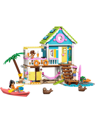 LEGO-42699,Lego Friends Casa Pe Plaja Cu Foci 42699
