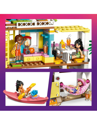 LEGO-42699,Lego Friends Casa Pe Plaja Cu Foci 42699