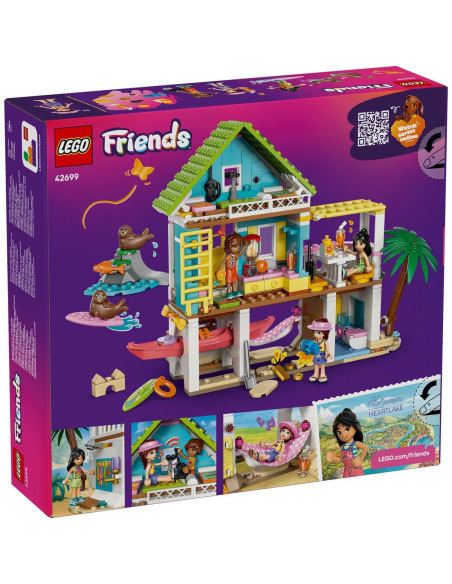 LEGO-42699,Lego Friends Casa Pe Plaja Cu Foci 42699