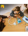 LEGO-43281,Lego Disney Frozen Aventura Cu Sania Pe Sine La Castelul De Gheata Al Elsei 43281