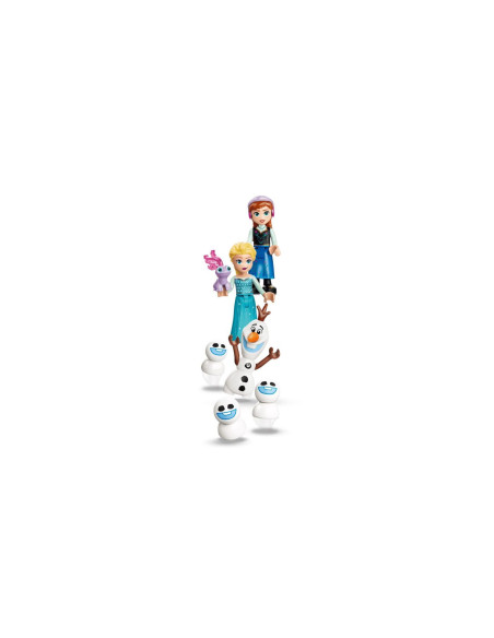 LEGO-43281,Lego Disney Frozen Aventura Cu Sania Pe Sine La Castelul De Gheata Al Elsei 43281
