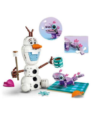 LEGO-43287,Lego Disney Frozen Distractie La Picnic Cu Olaf Si Bruni 43287