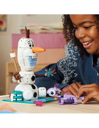 LEGO-43287,Lego Disney Frozen Distractie La Picnic Cu Olaf Si Bruni 43287