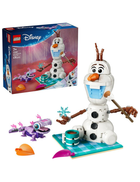 LEGO-43287,Lego Disney Frozen Distractie La Picnic Cu Olaf Si Bruni 43287
