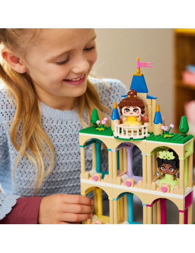 LEGO-43291,Lego Disney Princess Miniprintesele Belle Si Tiana La Castel 43291