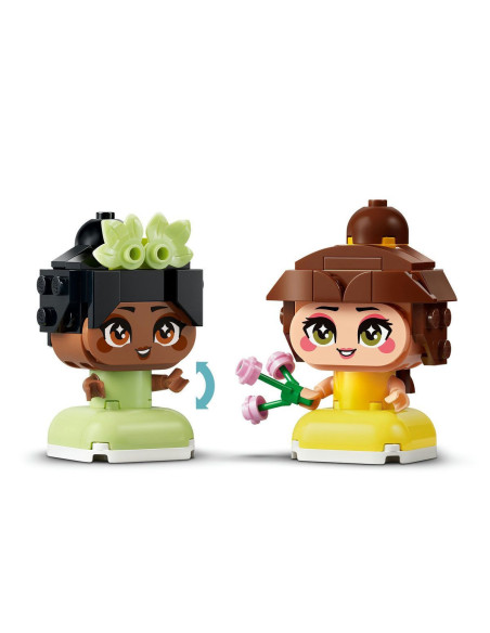 LEGO-43291,Lego Disney Princess Miniprintesele Belle Si Tiana La Castel 43291