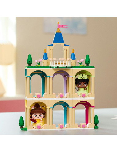 LEGO-43291,Lego Disney Princess Miniprintesele Belle Si Tiana La Castel 43291