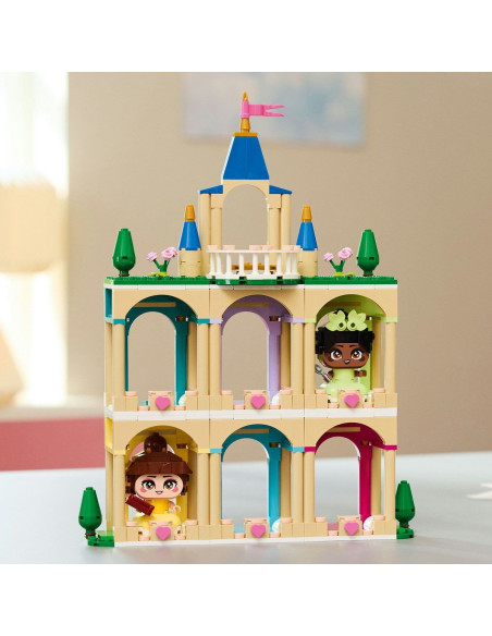 LEGO-43291,Lego Disney Princess Miniprintesele Belle Si Tiana La Castel 43291