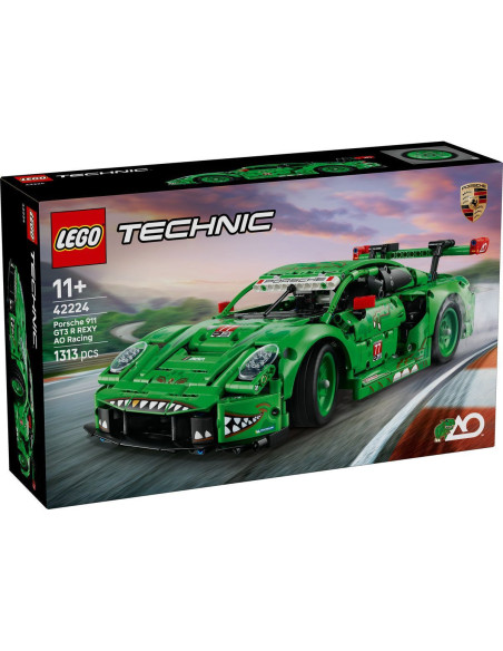 LEGO-42224,Lego Technic Masina Porsche 911 Gt3 R Rexy Ao Racing 42224