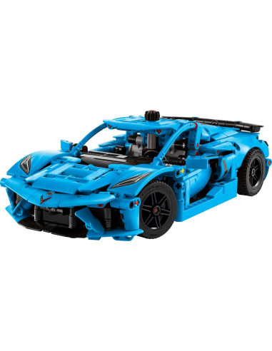 LEGO-42217,Lego Technic Chevrolet Corvette Stingray Albastru 42217