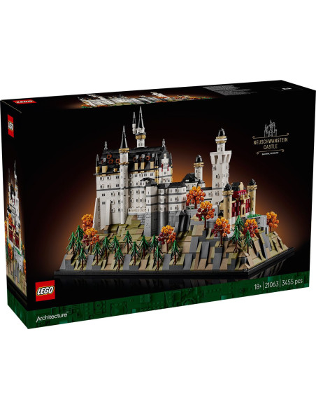 LEGO-21063,Lego Arhitecture Castelul Neuschwanstein 21063