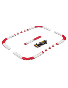 MST82672,Maisto Set Pista Construibila Cu Masinuta Oracle Red Bull Racing Rb20 Rc Cu Telecomanda 2.4ghz Scara 1 La 41 2