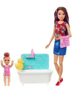 MTFXH05,Barbie Family Facem Baita 2
