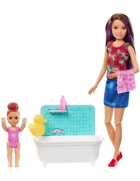 MTFXH05,Barbie Family Facem Baita