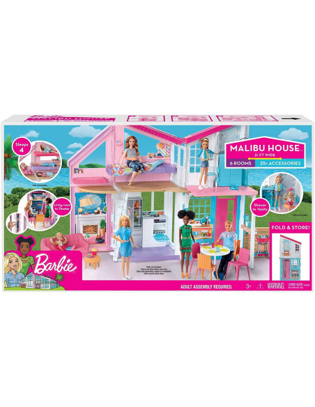 MTFXG57,Papusa Barbie Casa Malibu