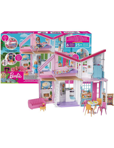 MTFXG57,Papusa Barbie Casa Malibu