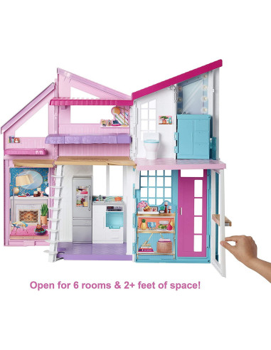 MTFXG57,Papusa Barbie Casa Malibu