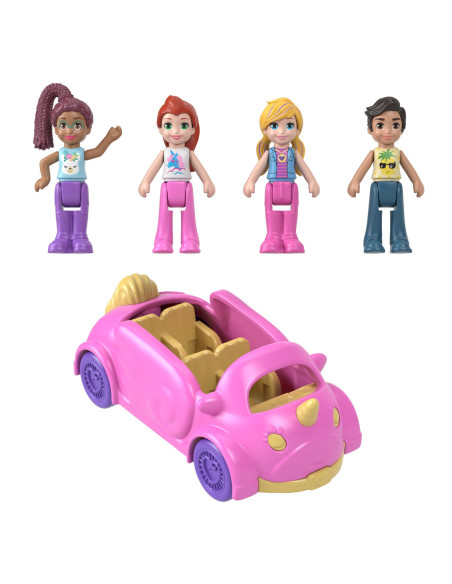MTHKV43,Polly Pocket Valiza Unicorn