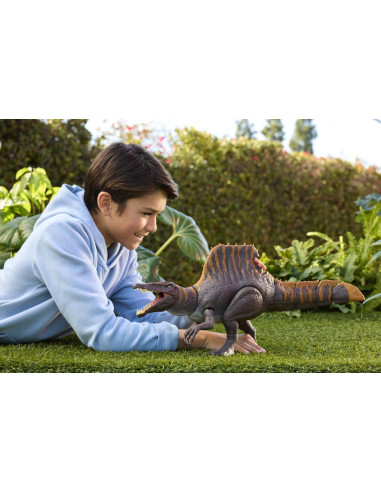MTJGB56,Jurassic World Rebirth Tail Thrasher Dinozaur Spinosaurus Interactiv Cu Miscari Si Sunete