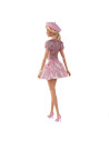 MTJBJ53,Barbie The Movie Papusa Barbie Cu Rochie Roz