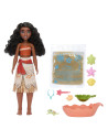 MTJFT12,Disney Princess Set Papusa Vaiana Si Prietenii Din Ocean Cu Nisip Modelabil Si Accesorii
