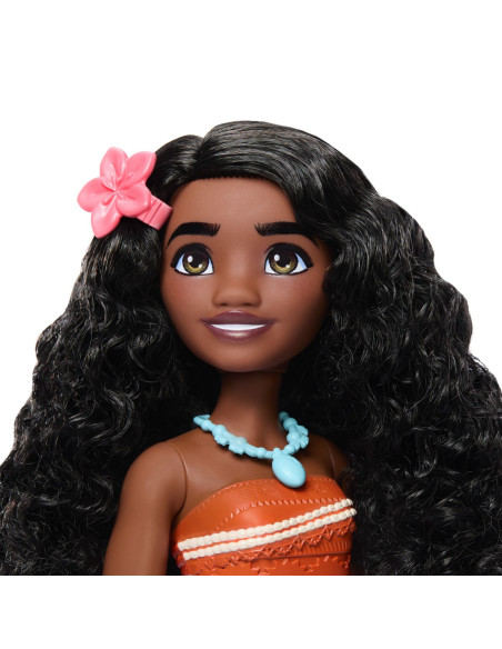 MTJFT12,Disney Princess Set Papusa Vaiana Si Prietenii Din Ocean Cu Nisip Modelabil Si Accesorii