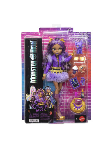 MTJHK30,Monster High Papusa Clawdeen Wolf Cu Accesorii