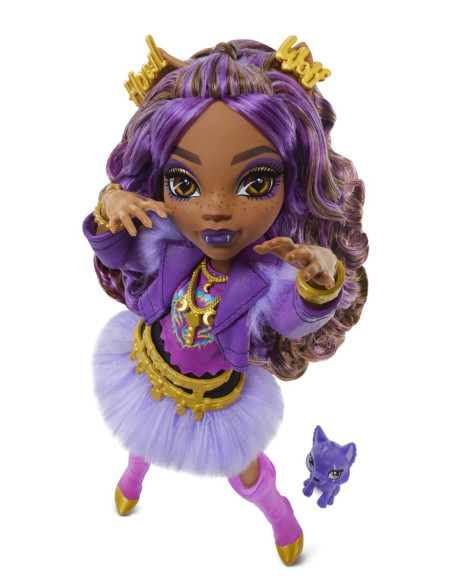 MTJHK30,Monster High Papusa Clawdeen Wolf Cu Accesorii