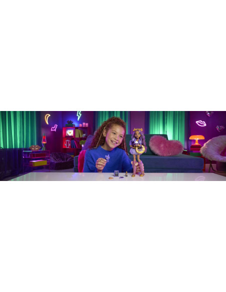 MTJHK30,Monster High Papusa Clawdeen Wolf Cu Accesorii