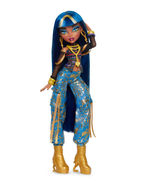 MTJHK32,Monster High Papusa Cleo Denile Cu Accesorii