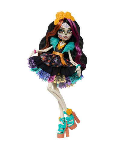MTJHK34,Monster High Papusa Skelita Calaveras Cu Accesorii